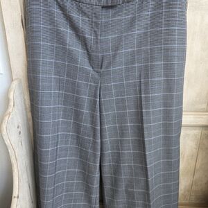 Anne Klein Black and White Houndstooth Pants